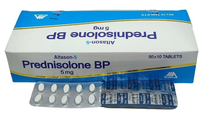 Tablet Prednisolone BP 5 mg (500pcs)